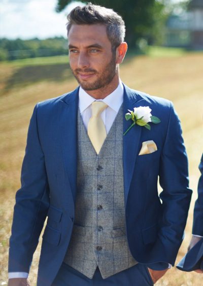 Tweed Wedding Suit Hire for Weddings - TDR Menswear Birmingham