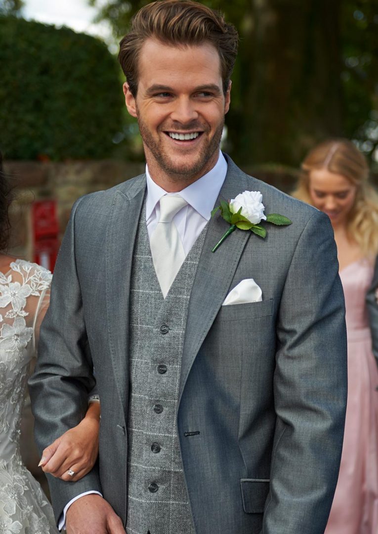 Tweed Wedding Suit Hire for Weddings - TDR Menswear Birmingham